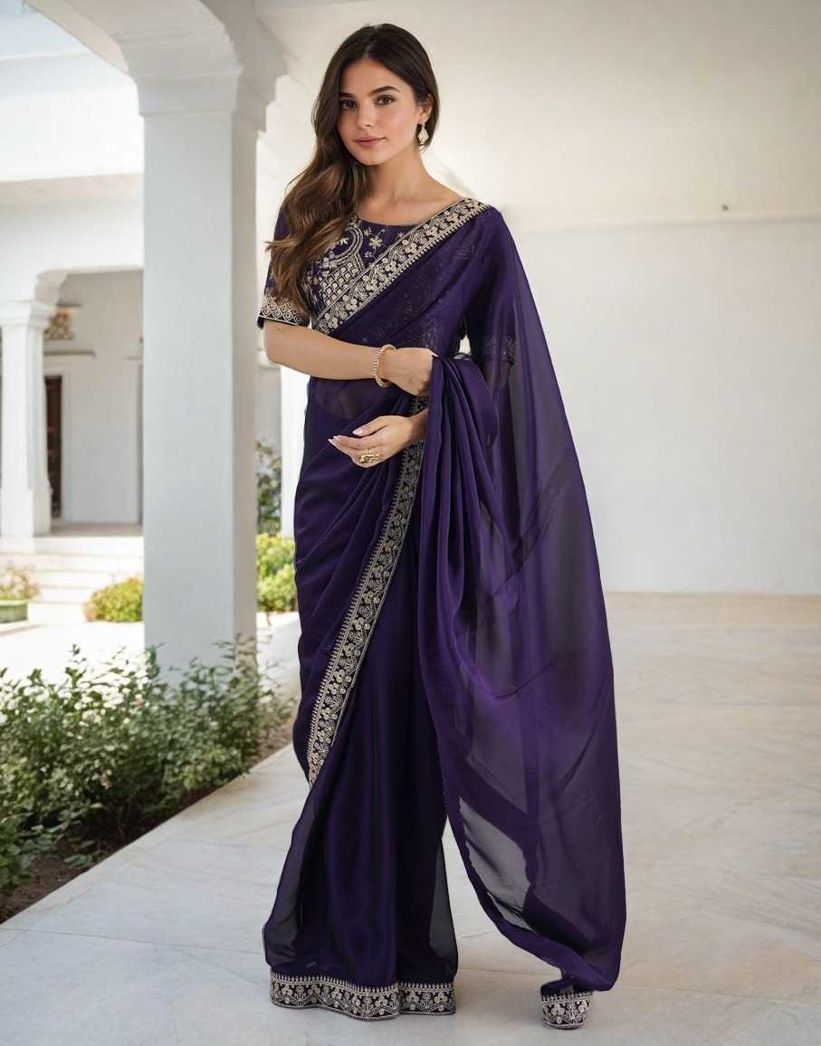 Rangoli Silk Party Wear Saree