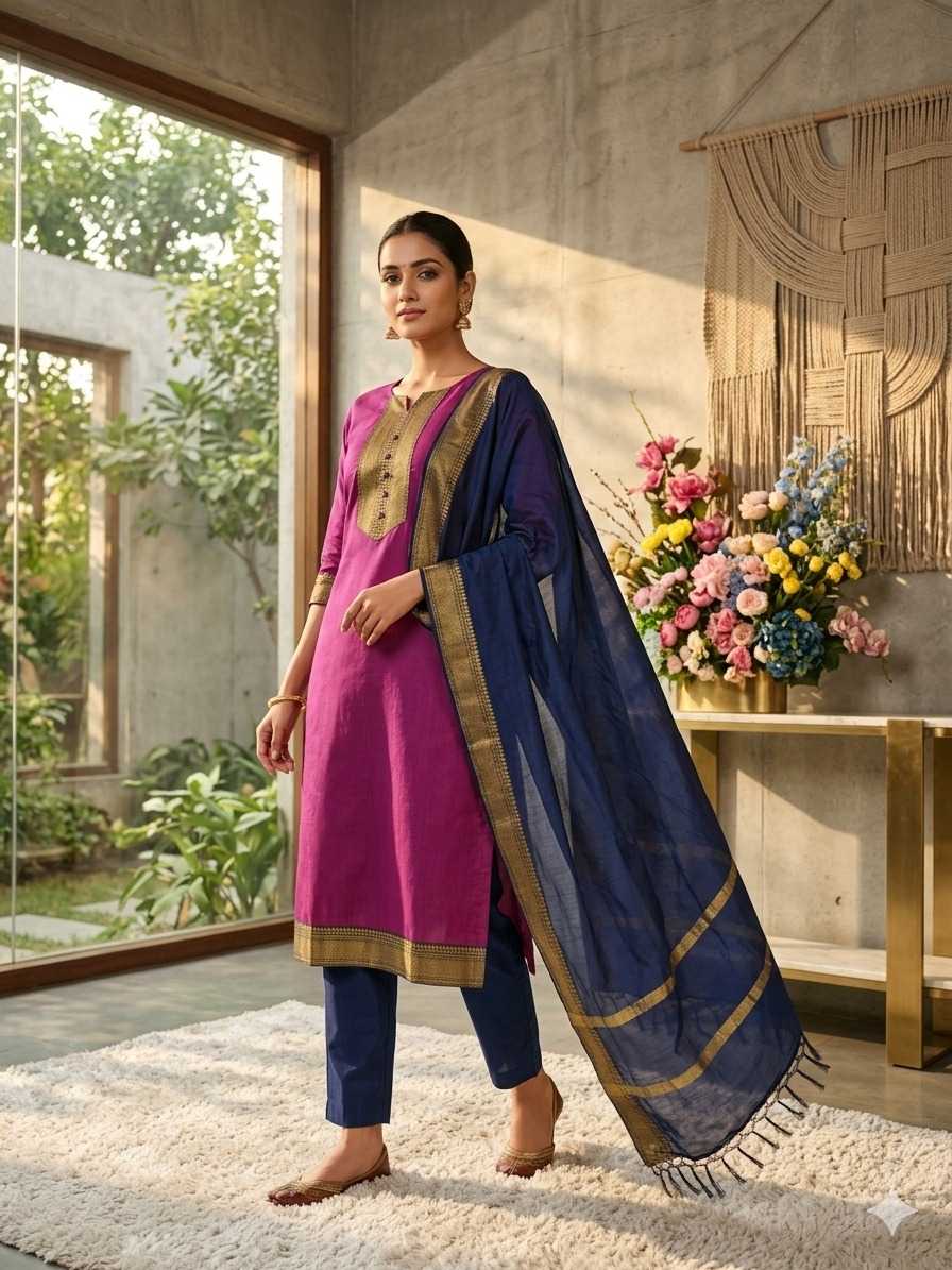 Summer Cotton Designer Kurti