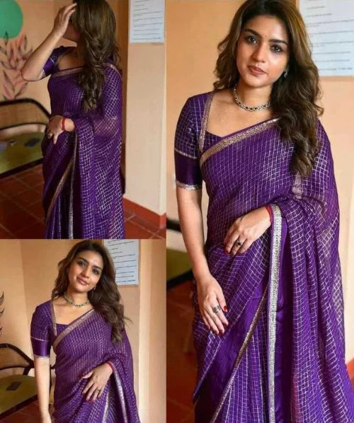 Arshia Premium Georgette Designer Saree