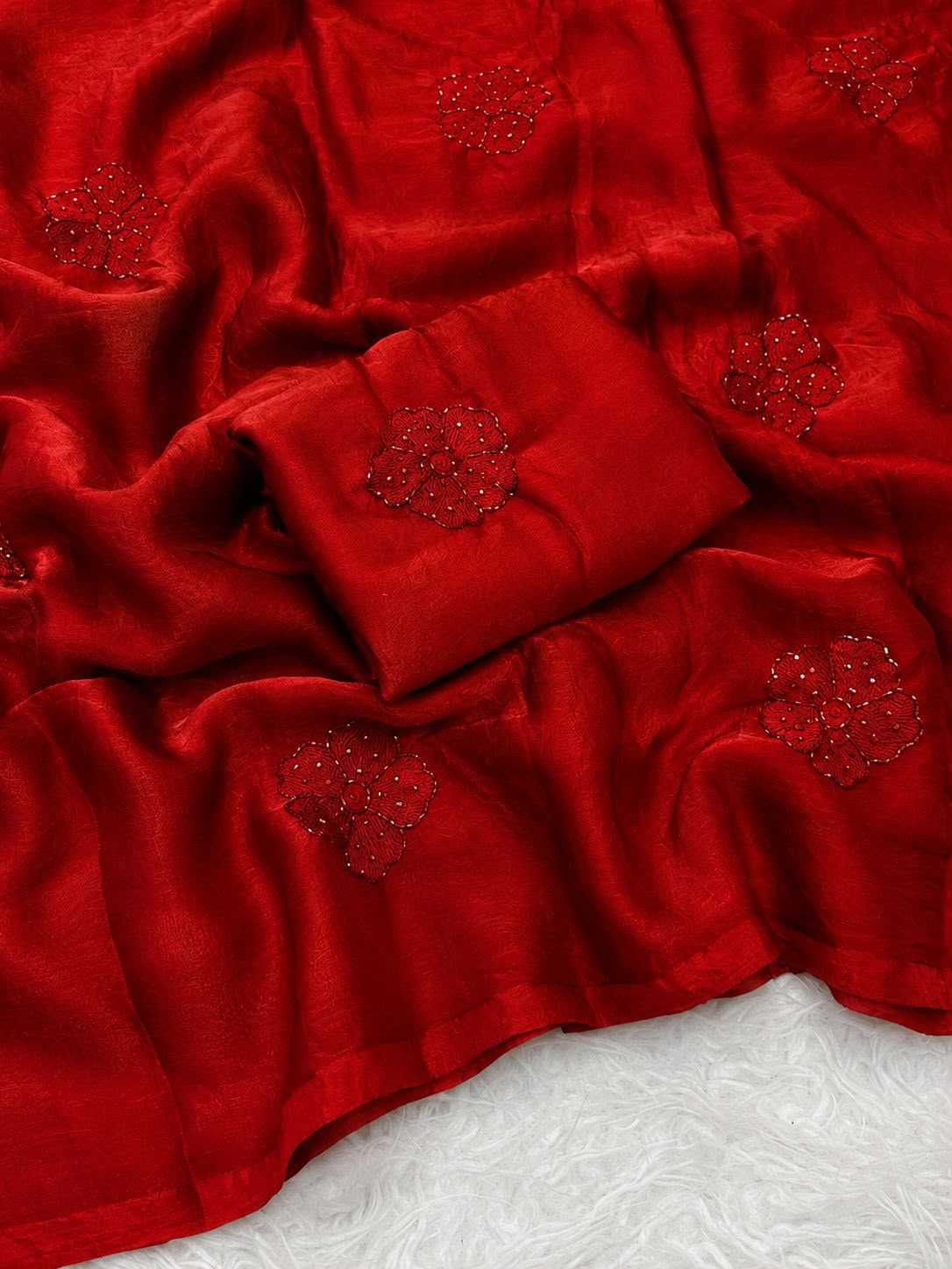 Asmi Satin Designer Saree