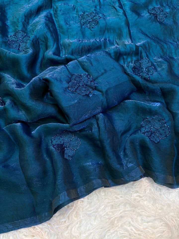 Asmi Satin Designer Saree