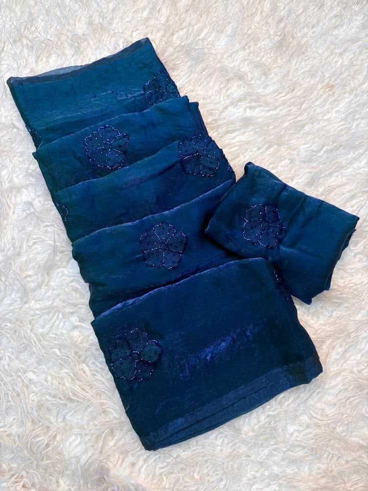 Asmi Satin Designer Saree