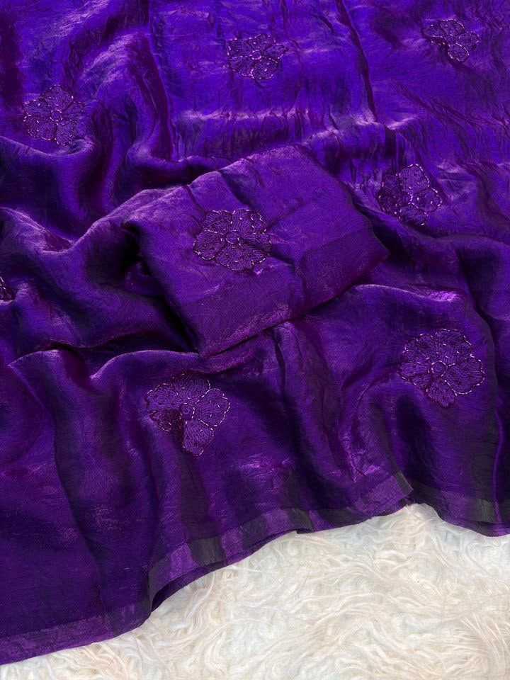 Asmi Satin Designer Saree