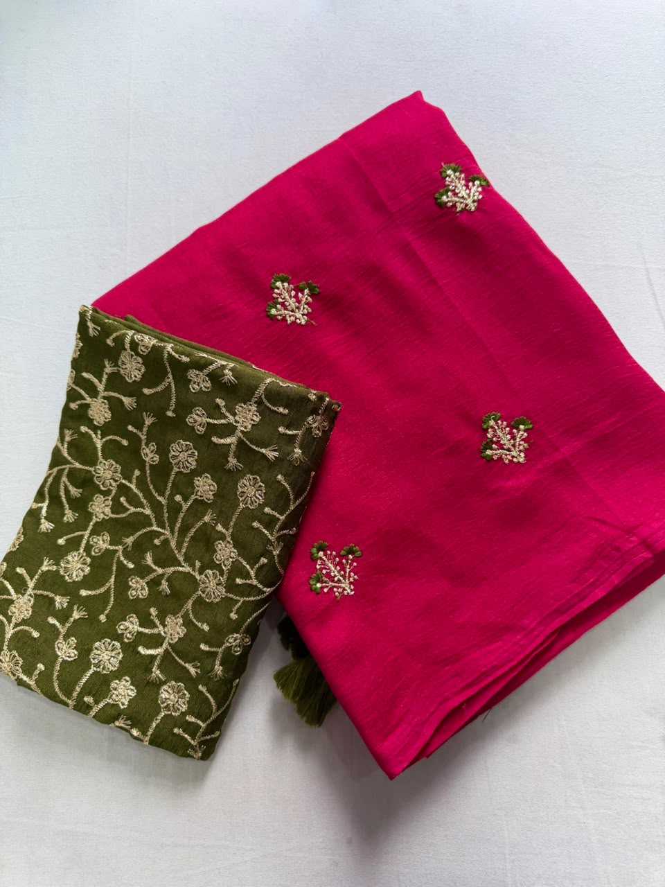 Avantika Viscose Embroidered Saree