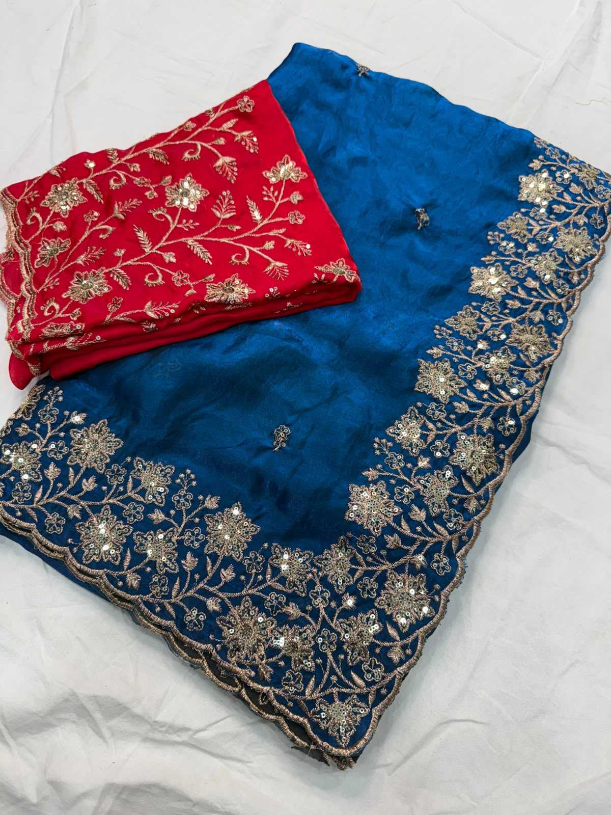Bhavya Space Silk Soft Saree