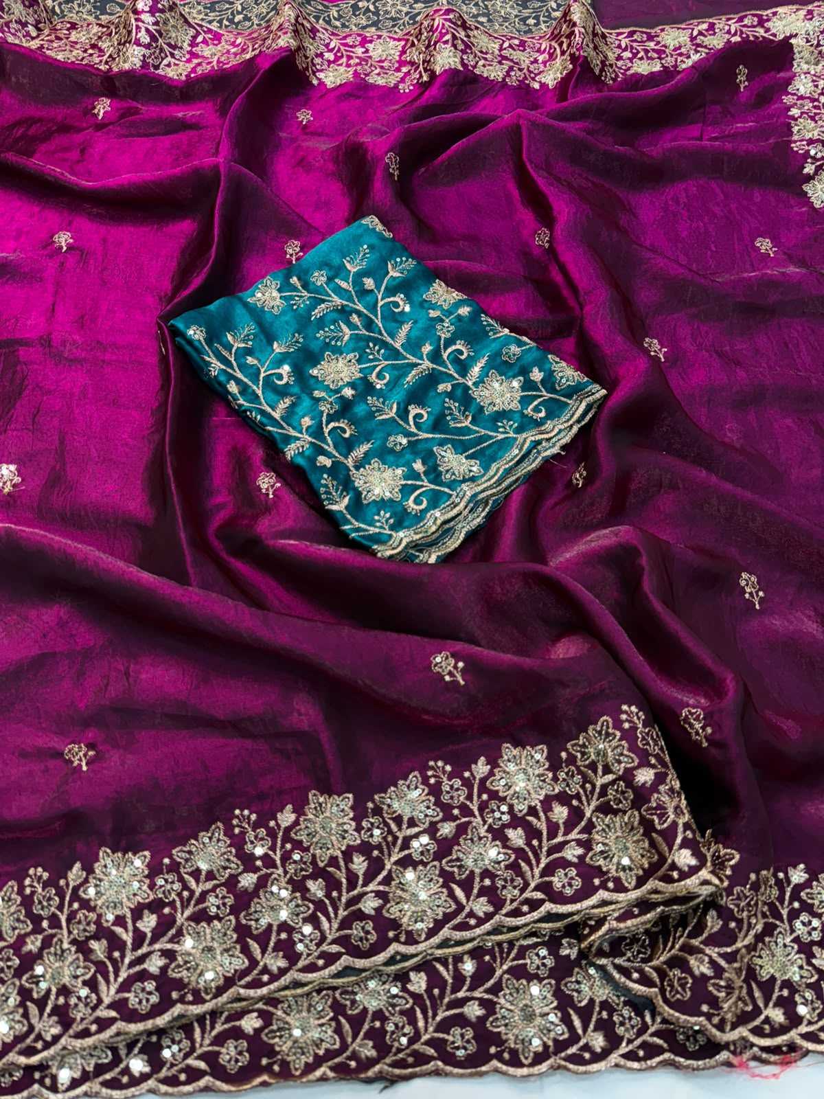 Bhavya Space Silk Soft Saree