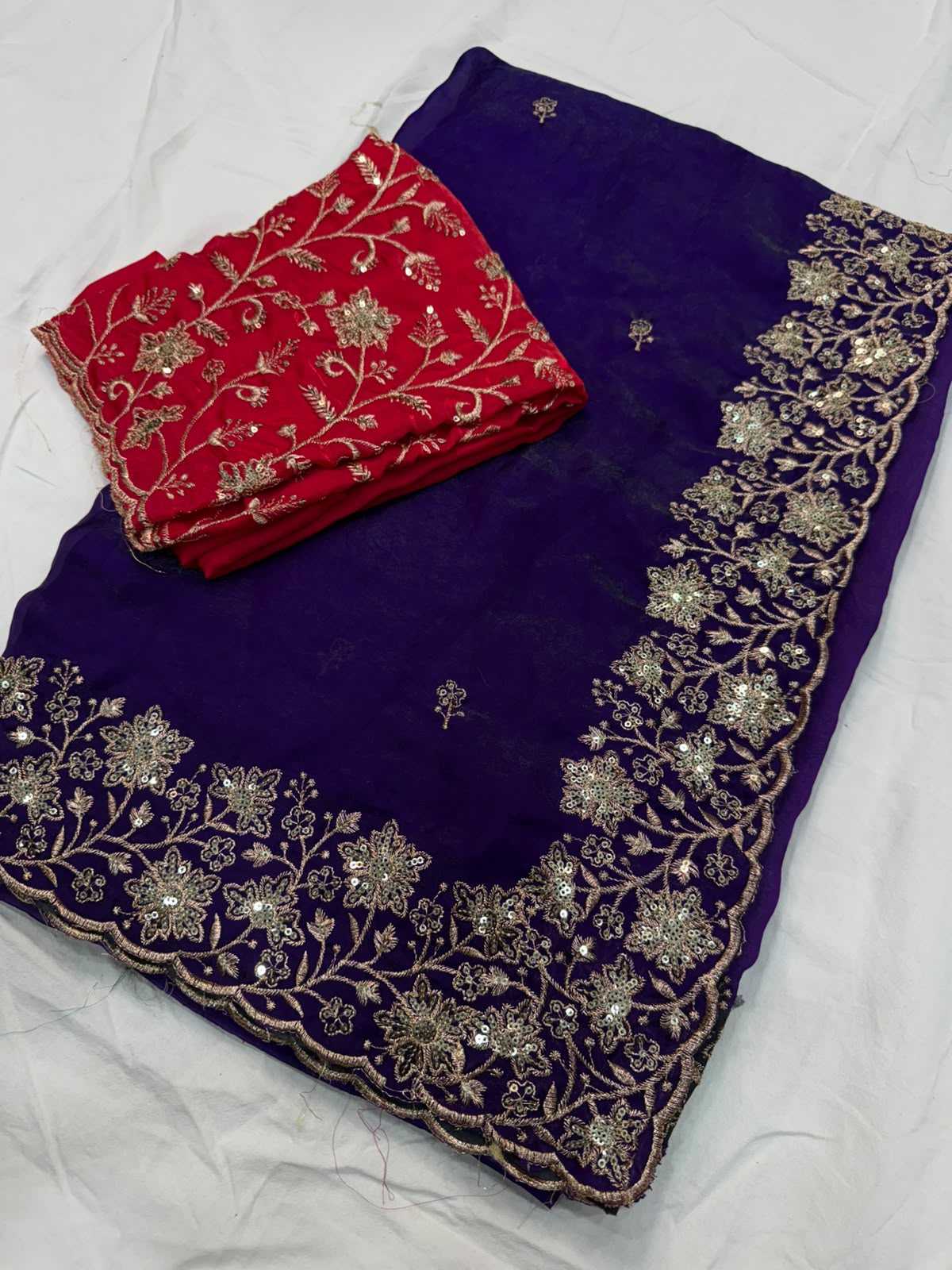 Bhavya Space Silk Soft Saree