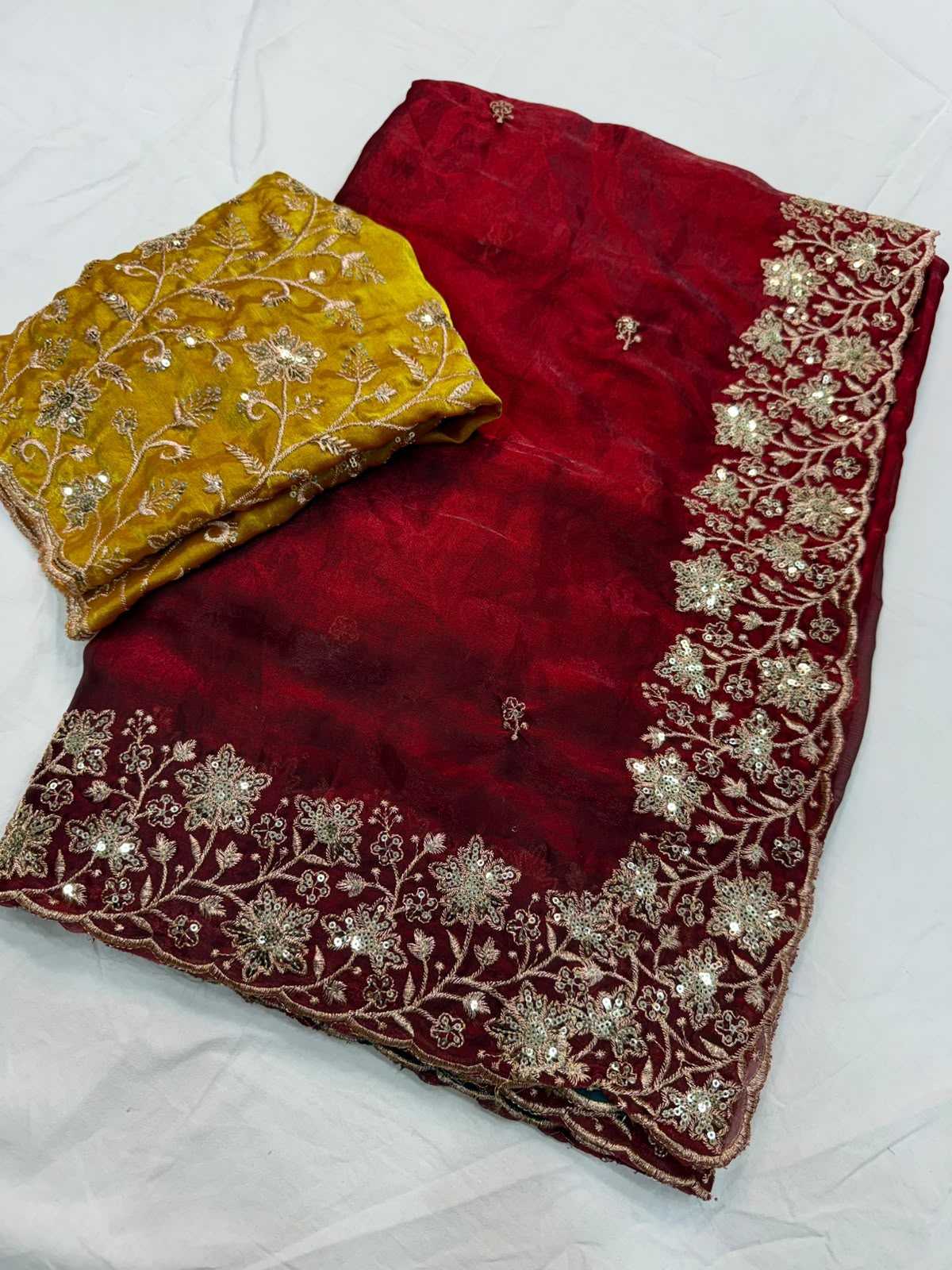 Bhavya Space Silk Soft Saree