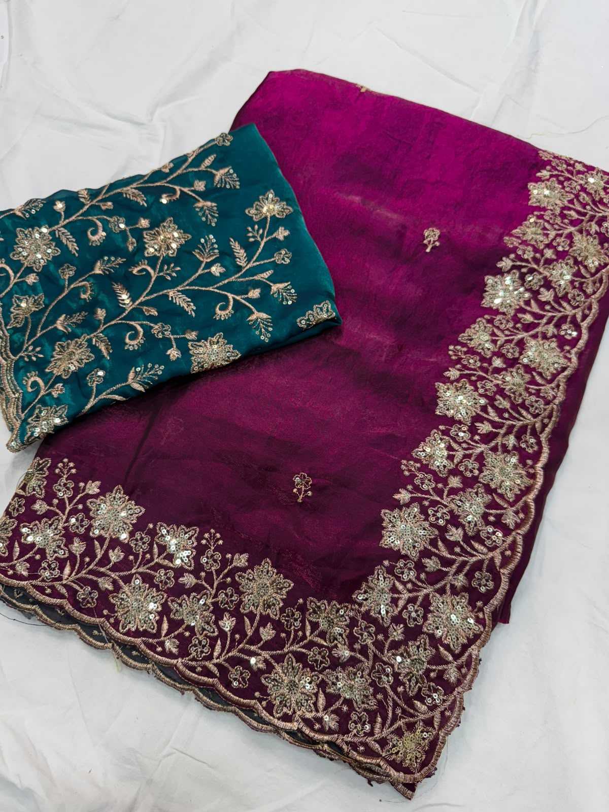 Bhavya Space Silk Soft Saree