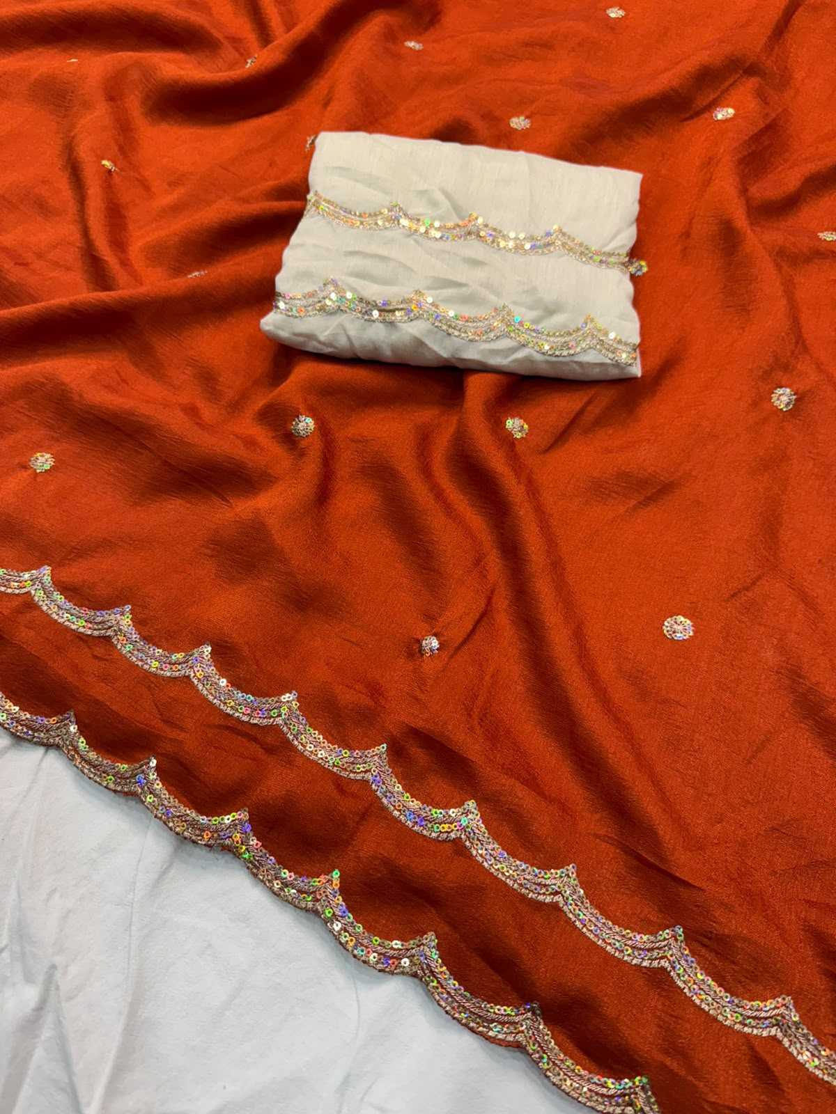 Chhavi Soft Vichitra Designer Saree