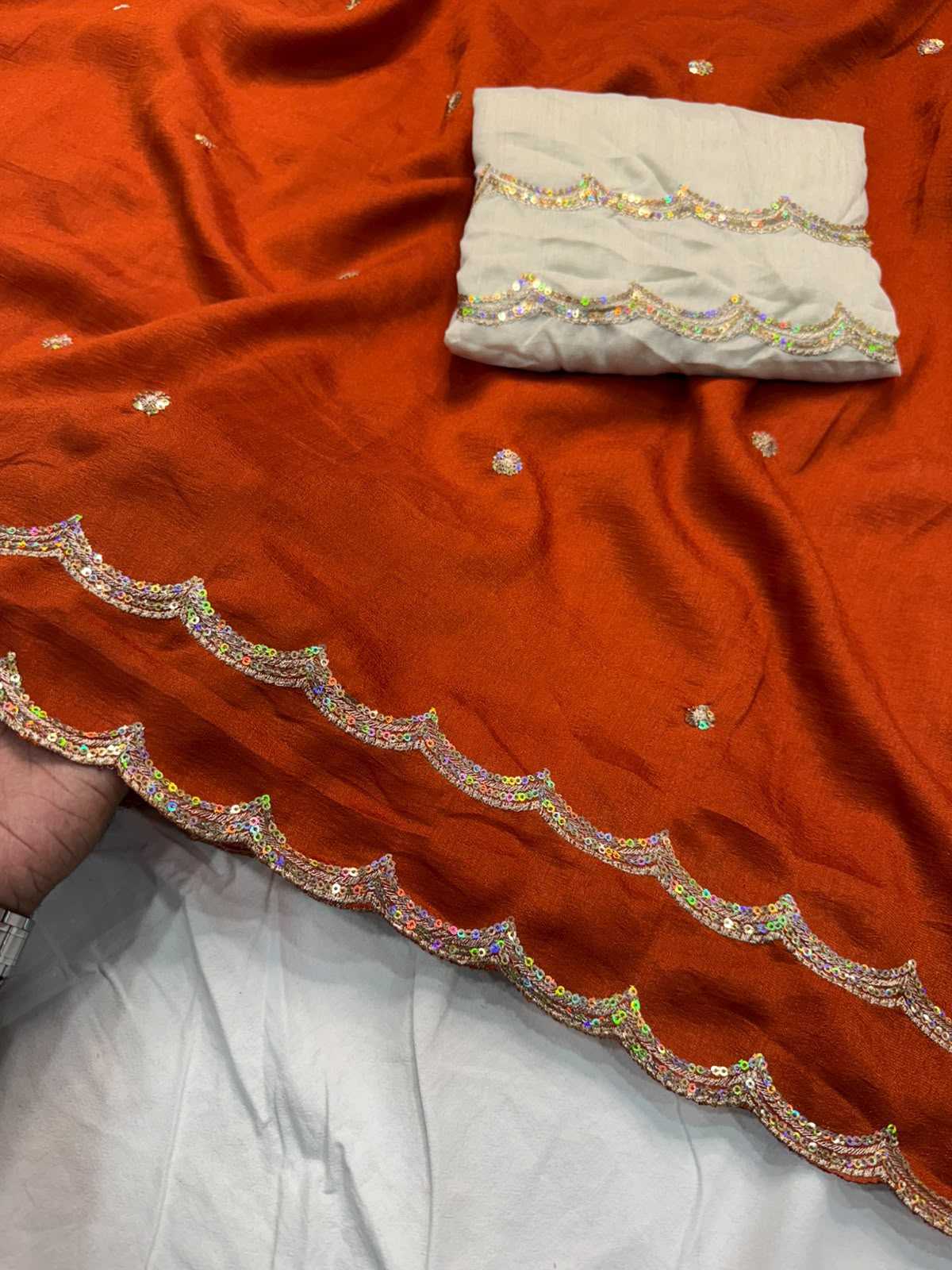Chhavi Soft Vichitra Designer Saree