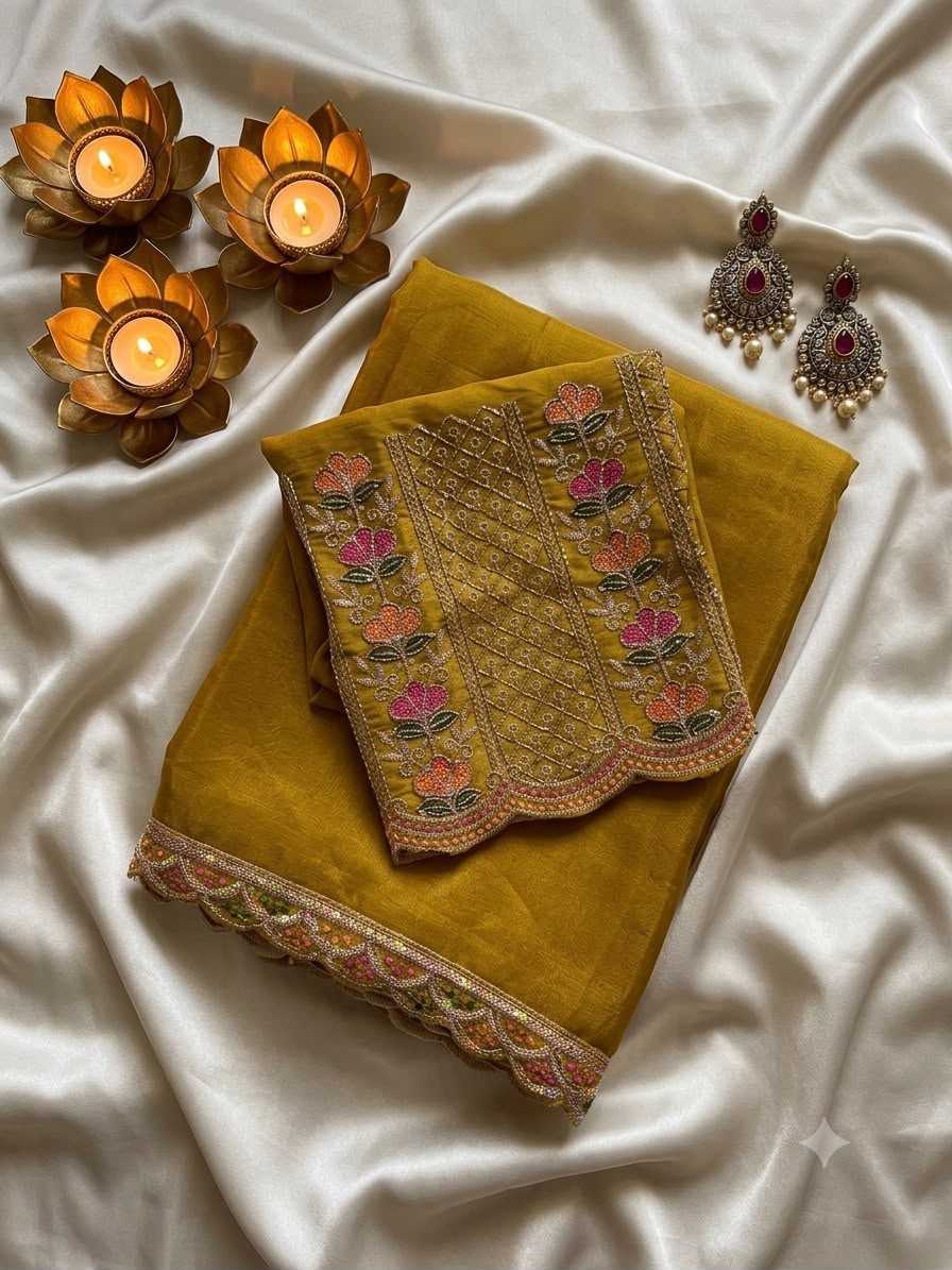 Devika Premium Georgette Designer Saree