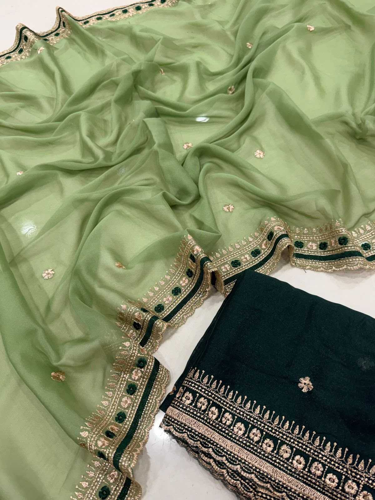 Drishti Premium Georgette Designer Saree