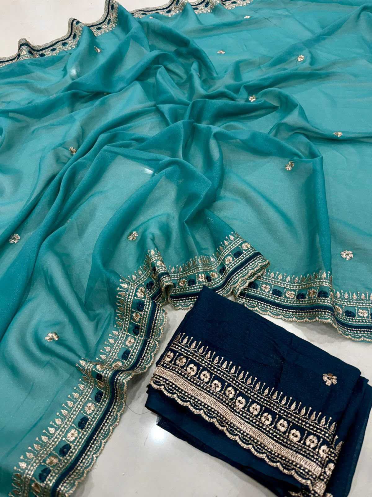 Drishti Premium Georgette Designer Saree