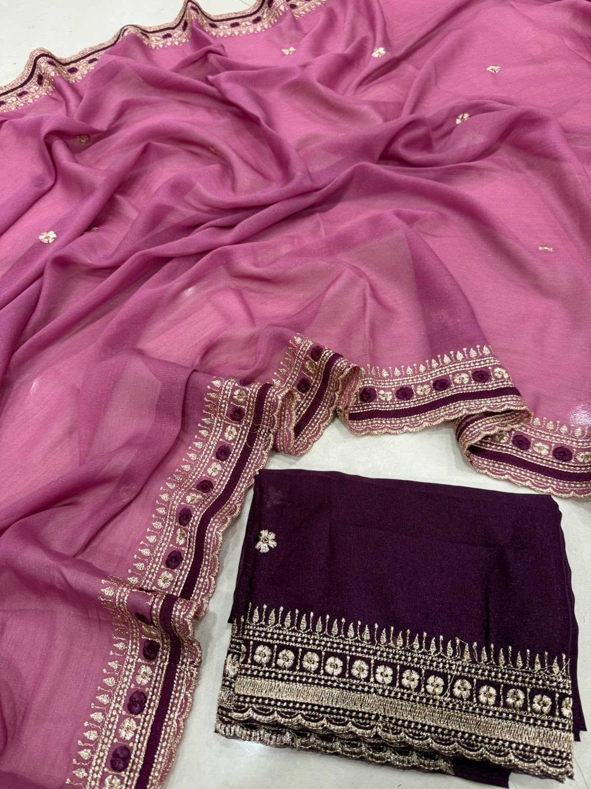 Drishti Premium Georgette Designer Saree