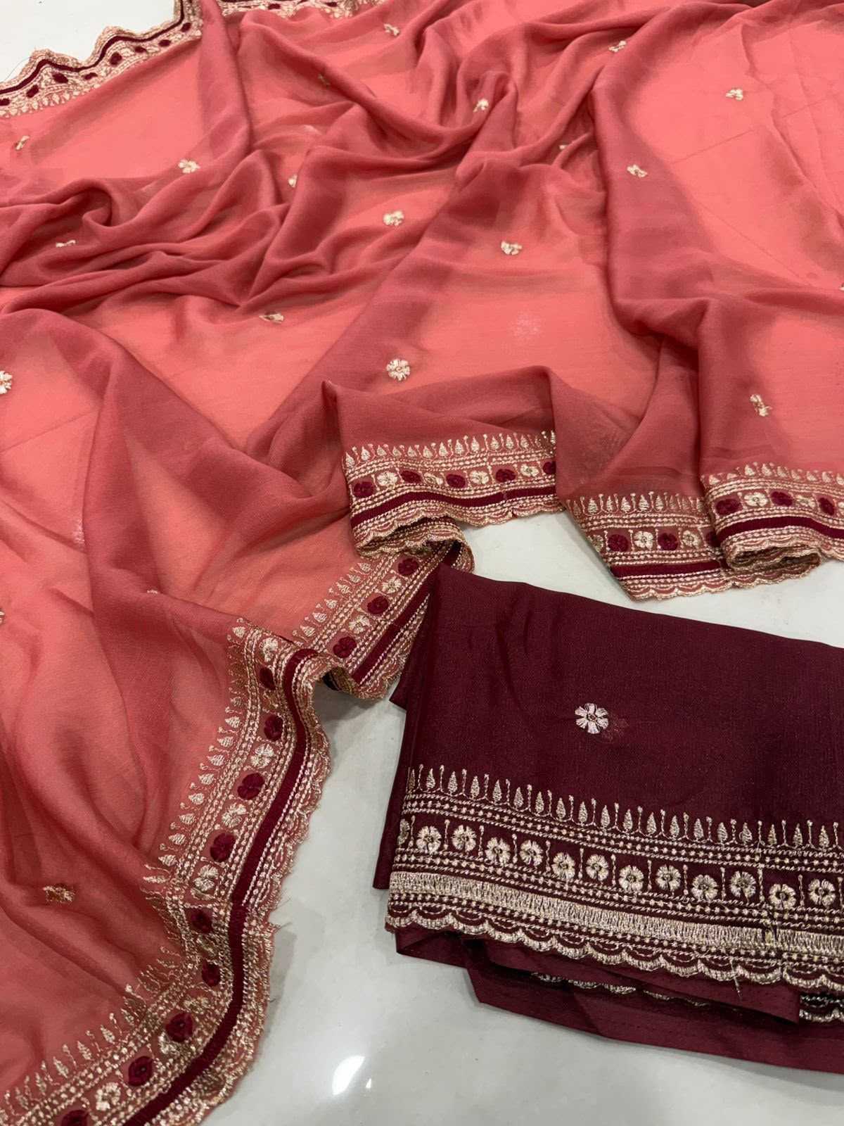 Drishti Premium Georgette Designer Saree