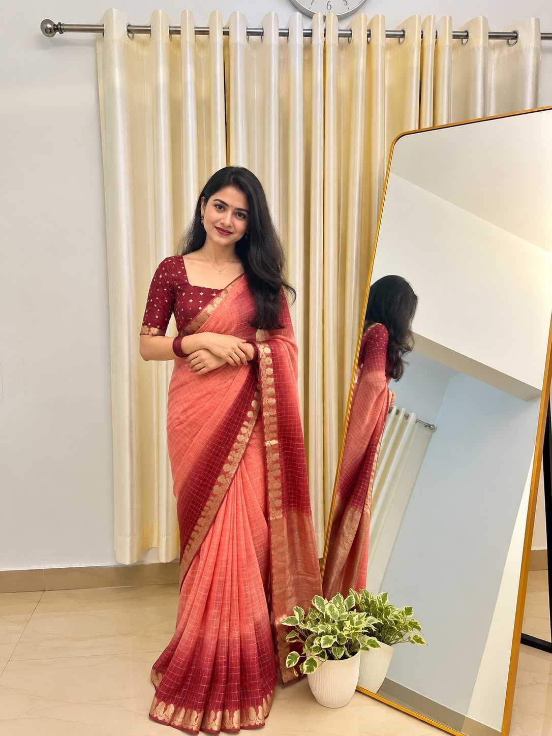 Ekta Poly Georgette Designer Saree
