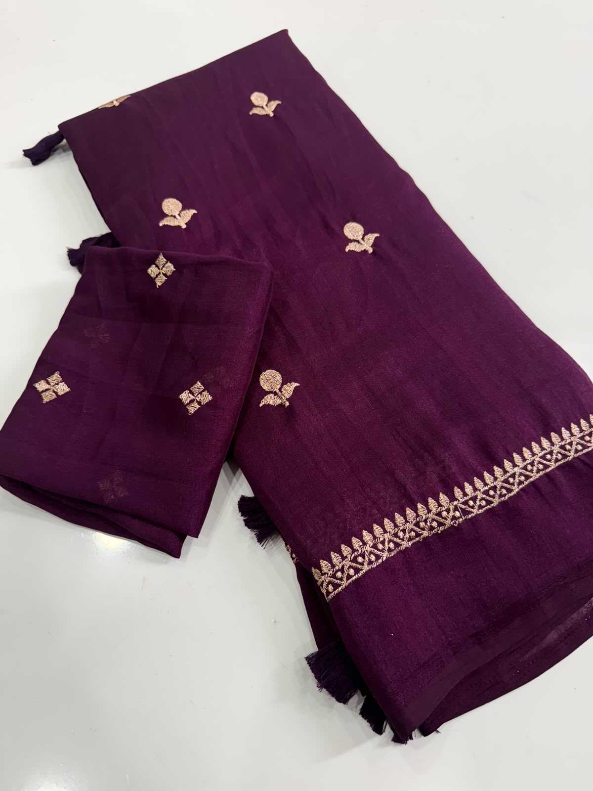 Hrida Jute Cotton Designer Saree