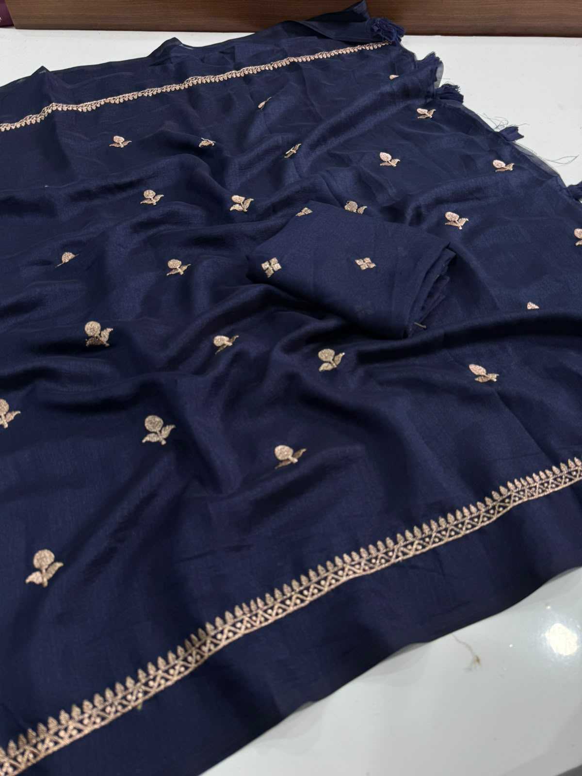 Hrida Jute Cotton Designer Saree