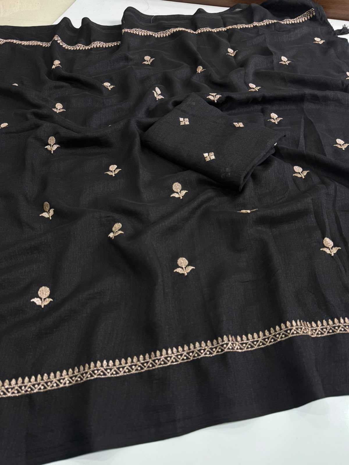 Hrida Jute Cotton Designer Saree