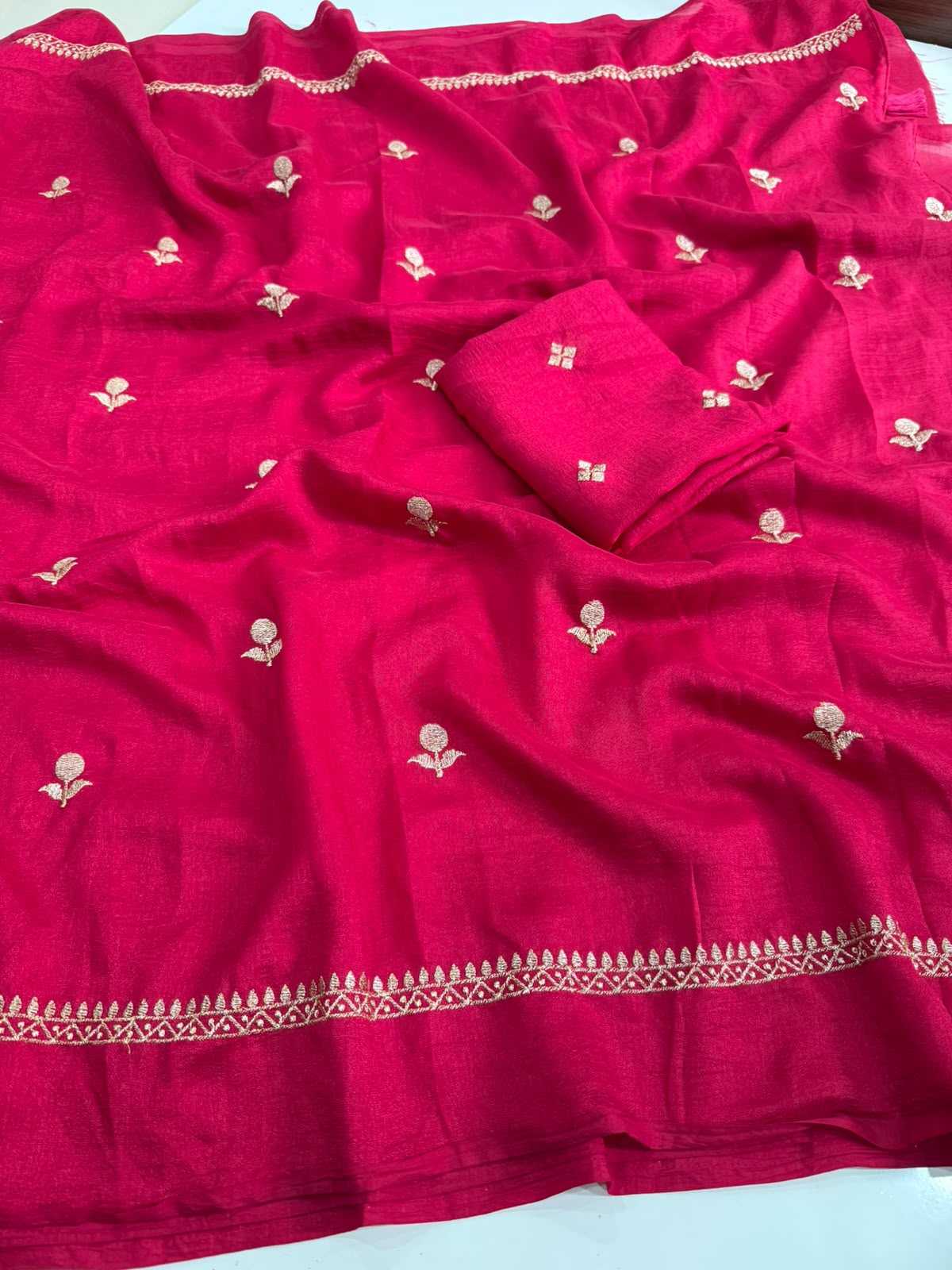 Hrida Jute Cotton Designer Saree