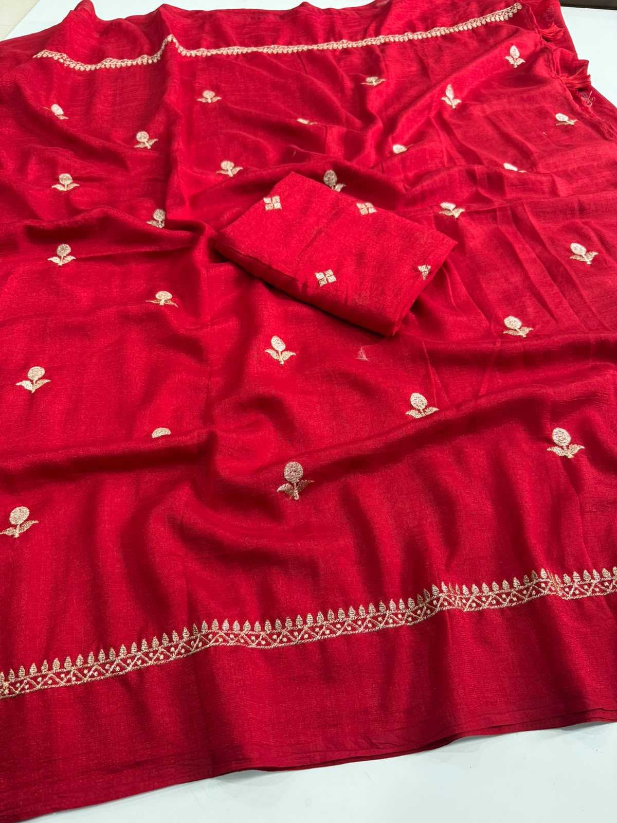 Hrida Jute Cotton Designer Saree