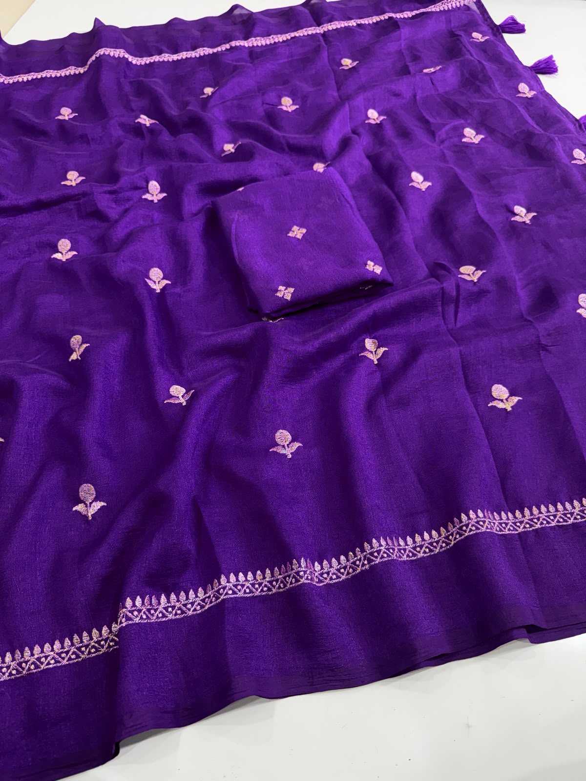 Hrida Jute Cotton Designer Saree