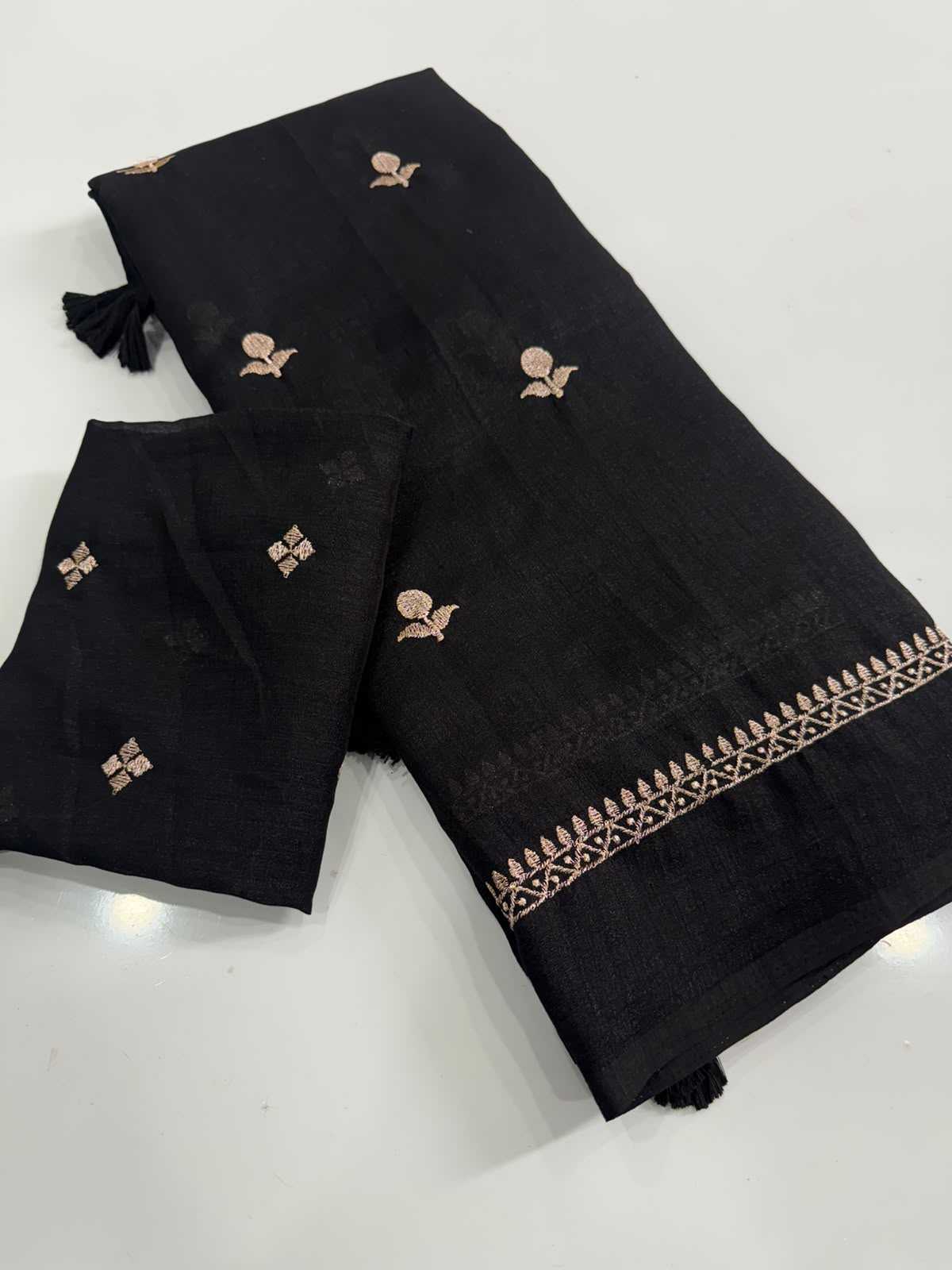 Hrida Jute Cotton Designer Saree