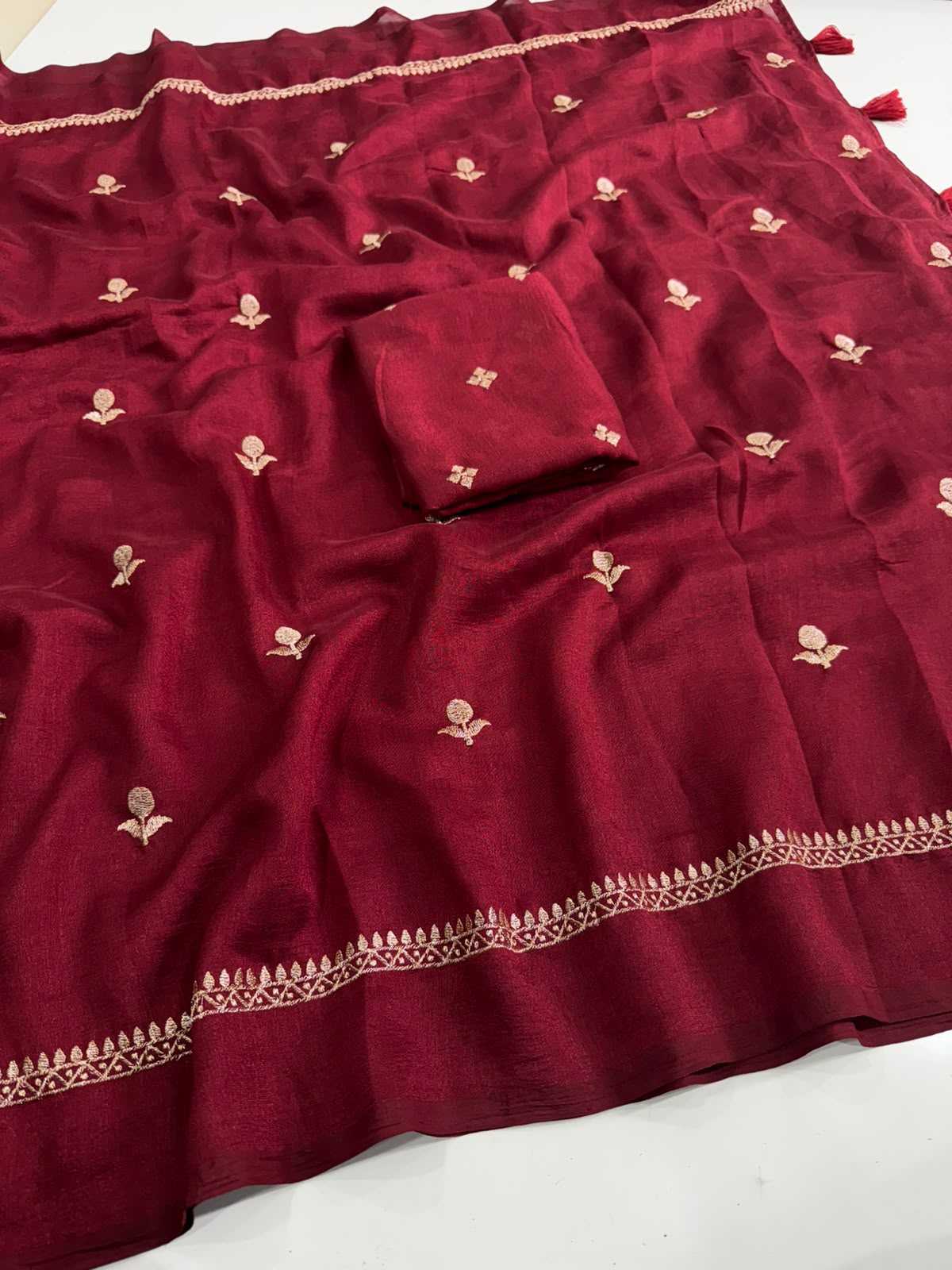 Hrida Jute Cotton Designer Saree