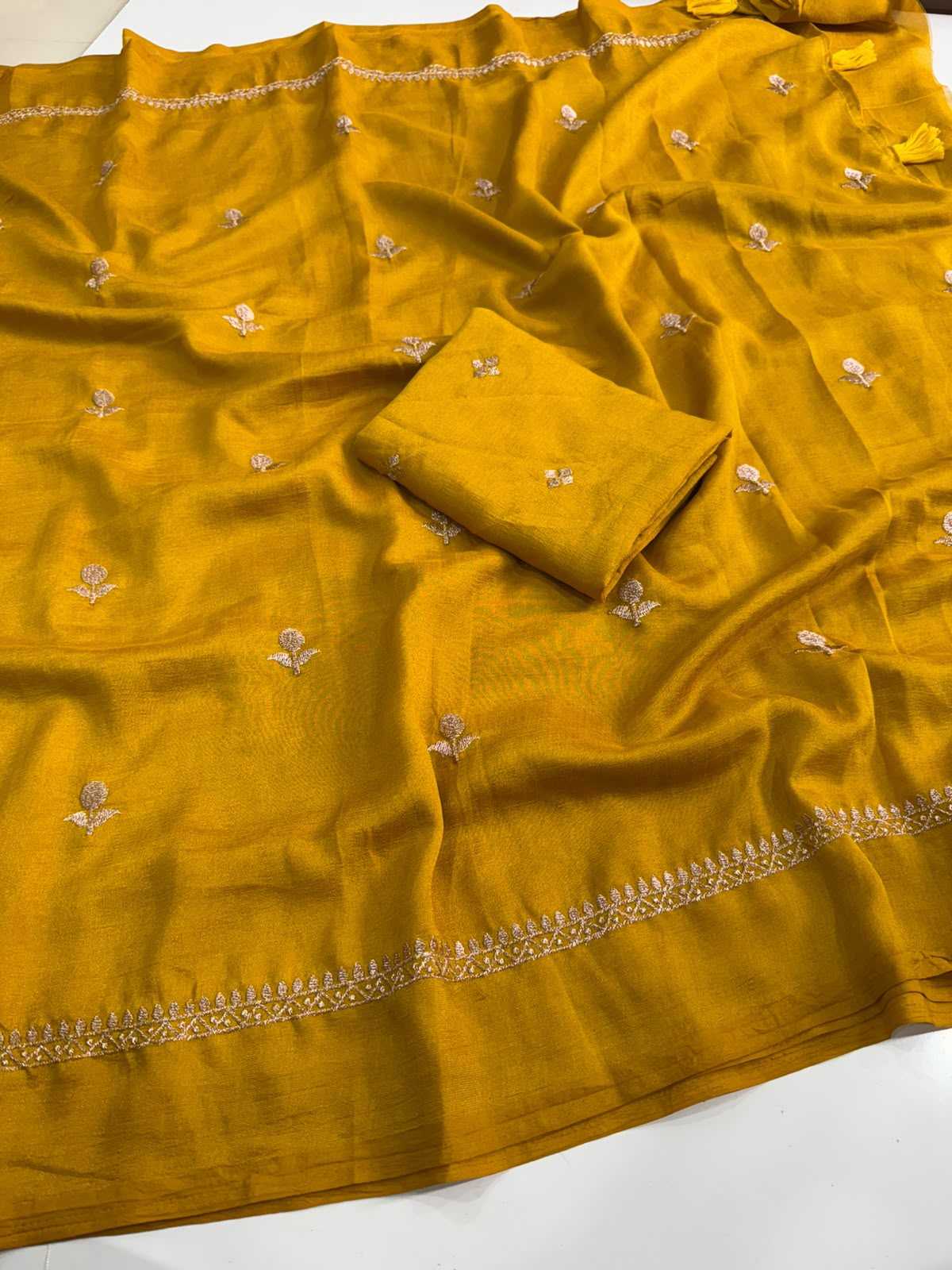 Hrida Jute Cotton Designer Saree