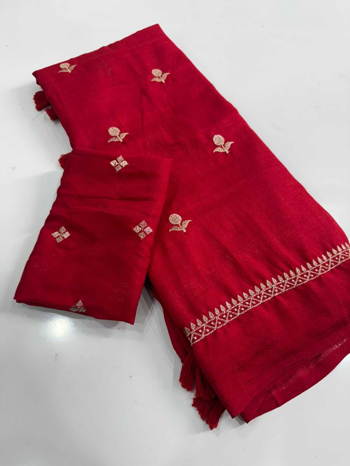 Hrida Jute Cotton Designer Saree