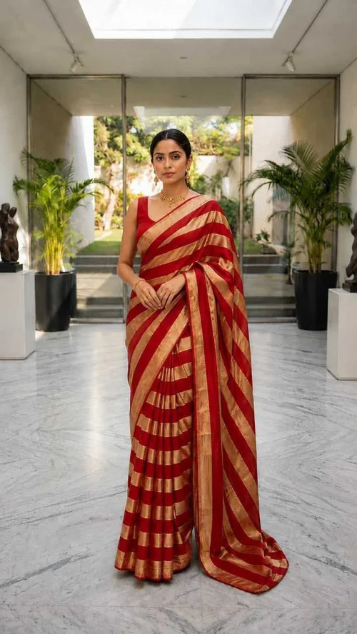 Ishani Satin Designer Saree
