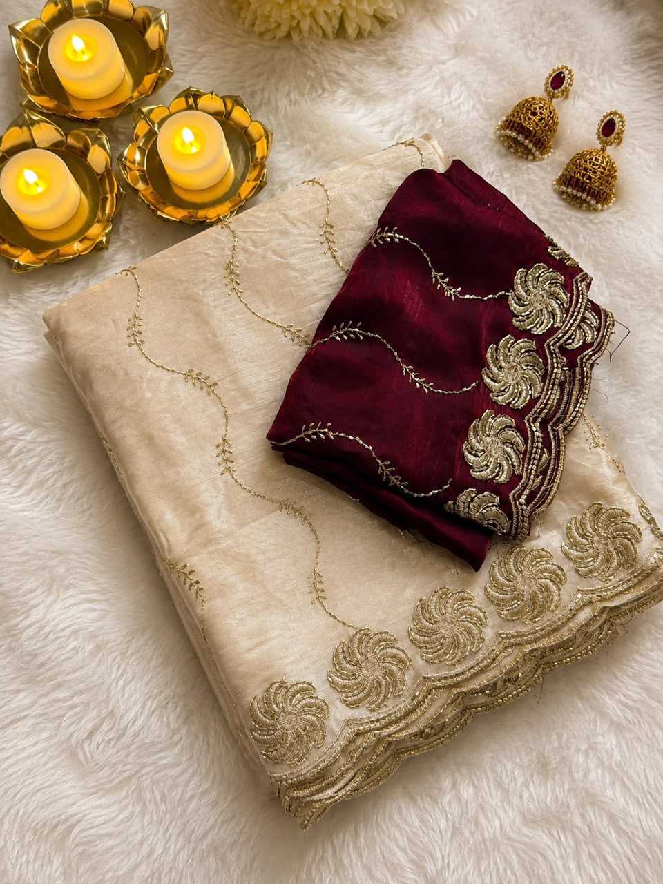 Ishita Satin Designer Saree