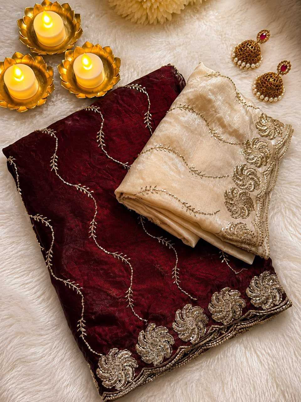 Ishita Satin Designer Saree