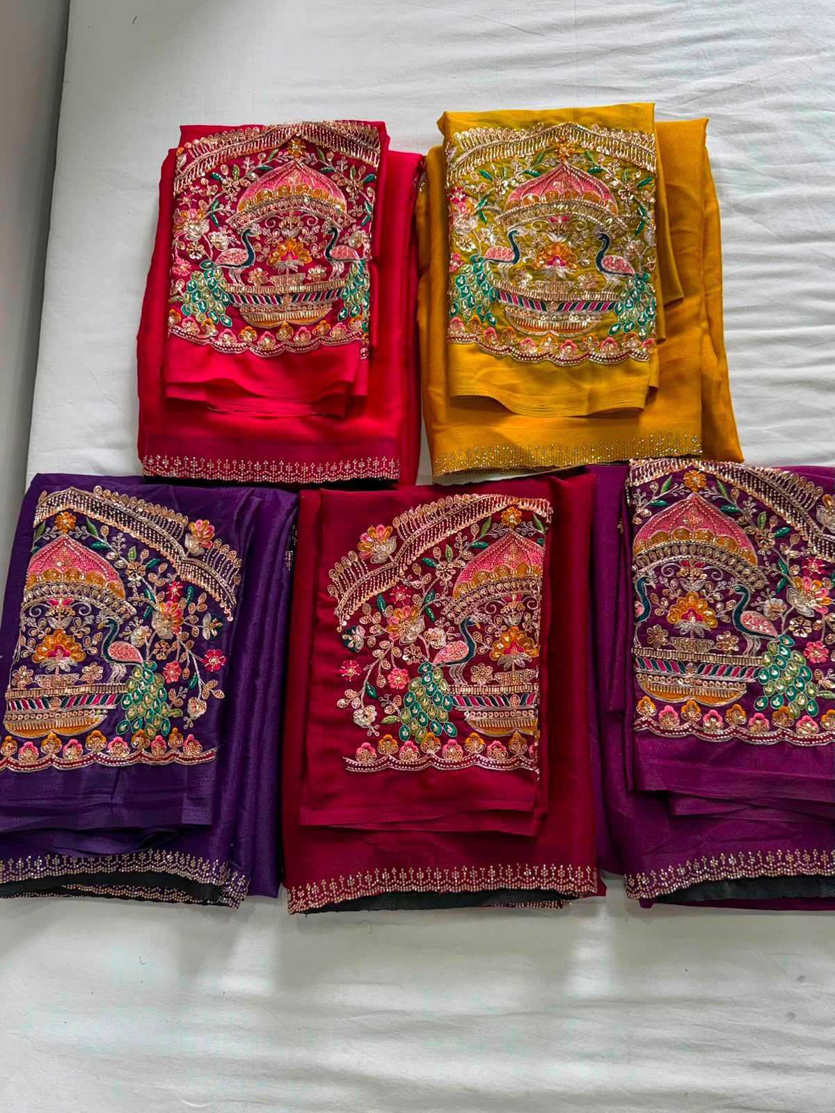 Jiya Premium Georgette Designer Saree