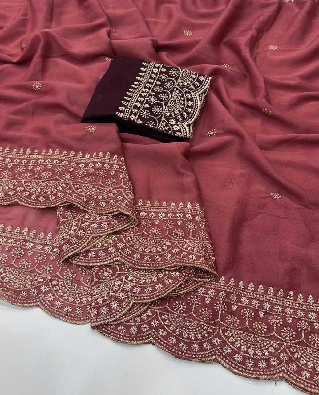 Georgette Designer Saree