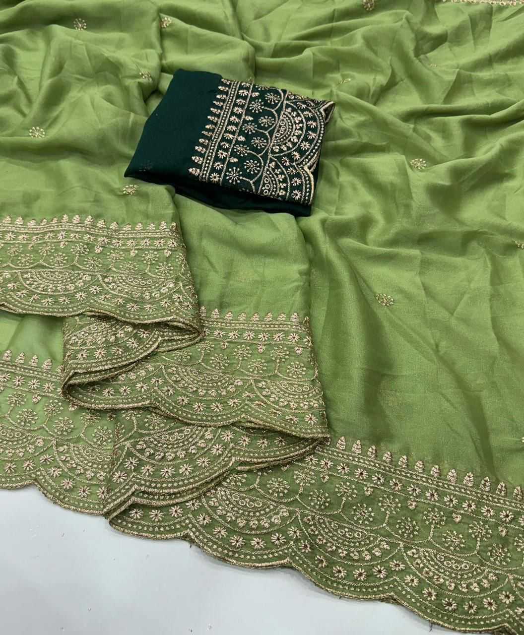 Georgette Designer Saree