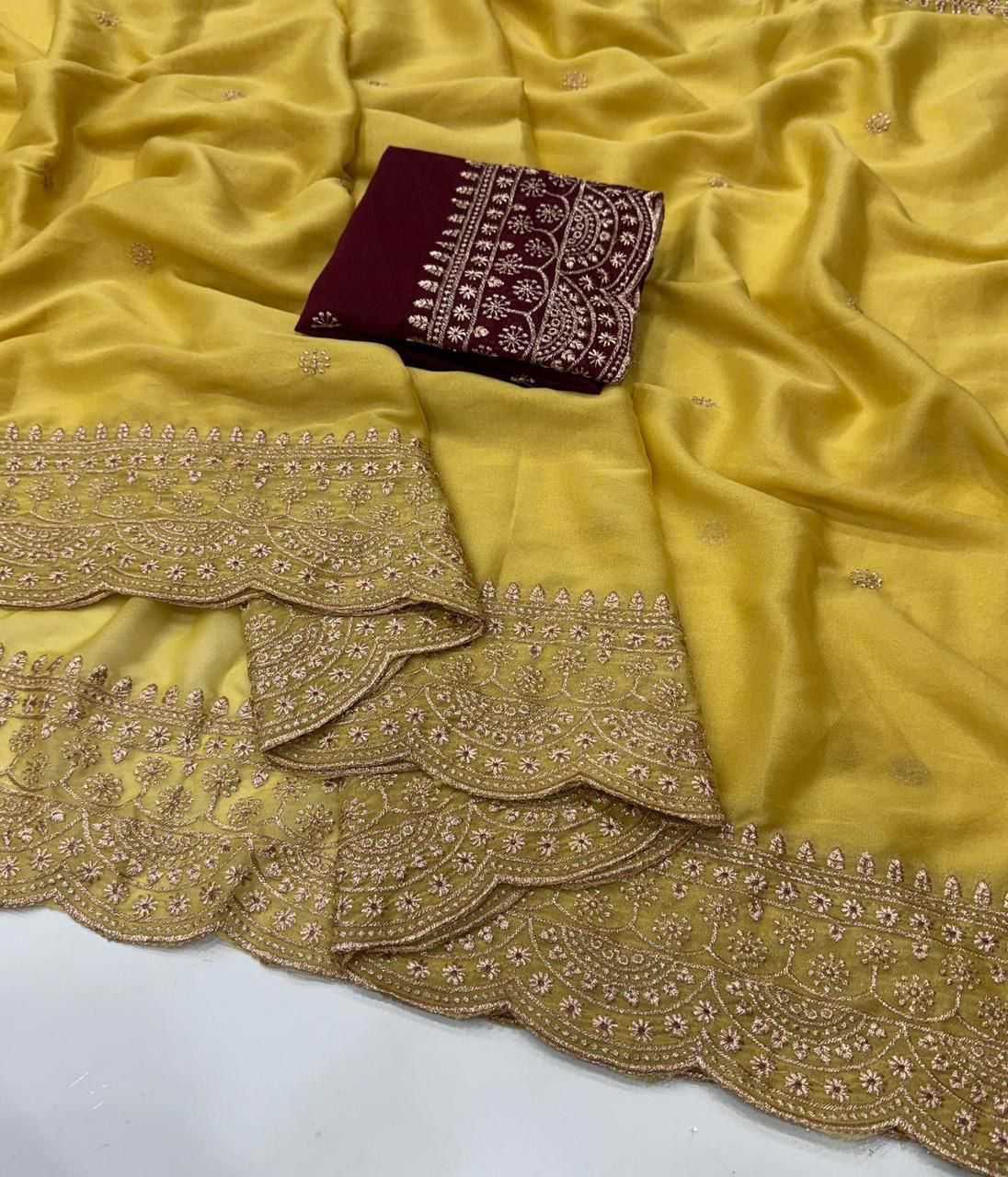 Georgette Designer Saree