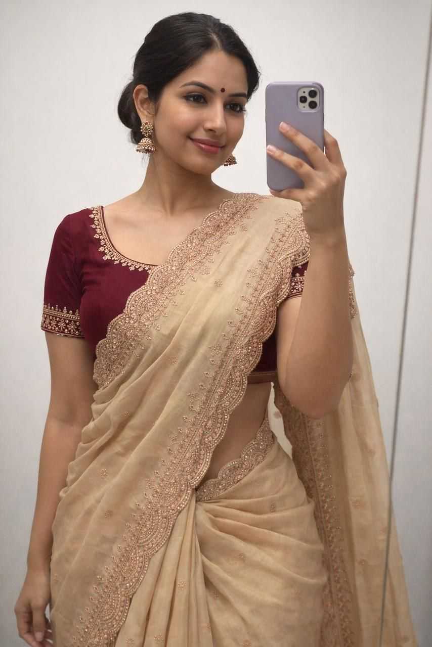 Georgette Designer Saree