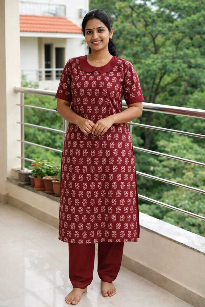 Soft Cotton Silk Designer Kurti