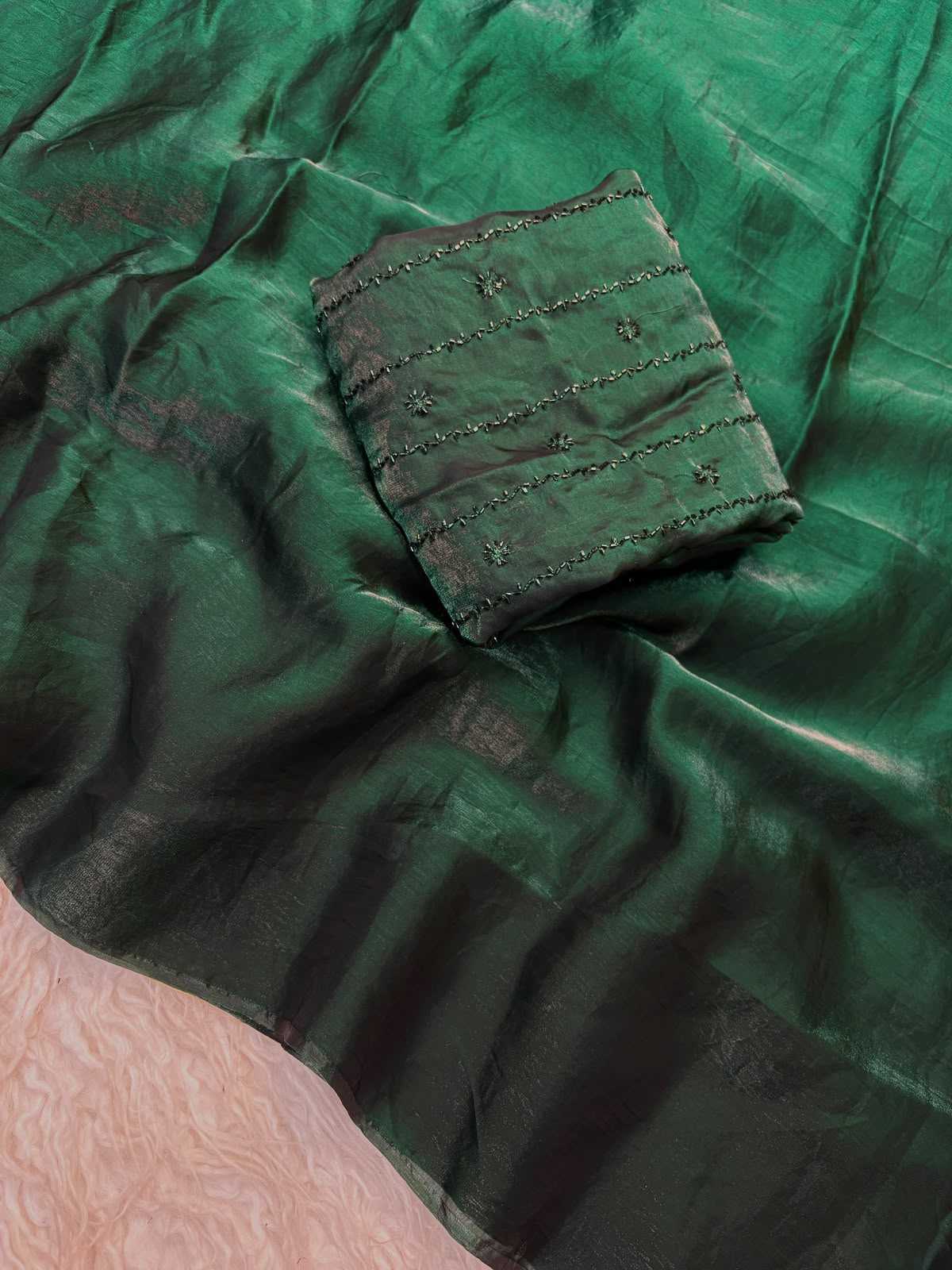 Shree Fendy Satin Designer Saree