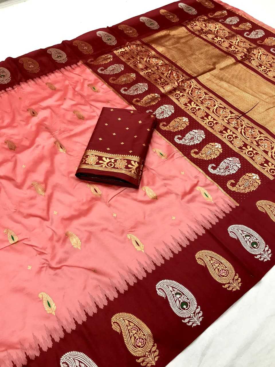 Banarasi Soft Silk Designer Saree