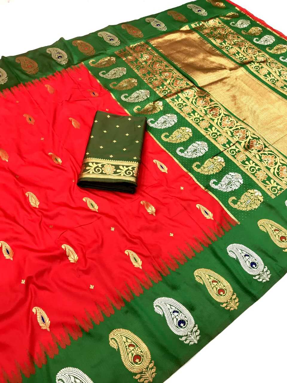 Banarasi Soft Silk Designer Saree