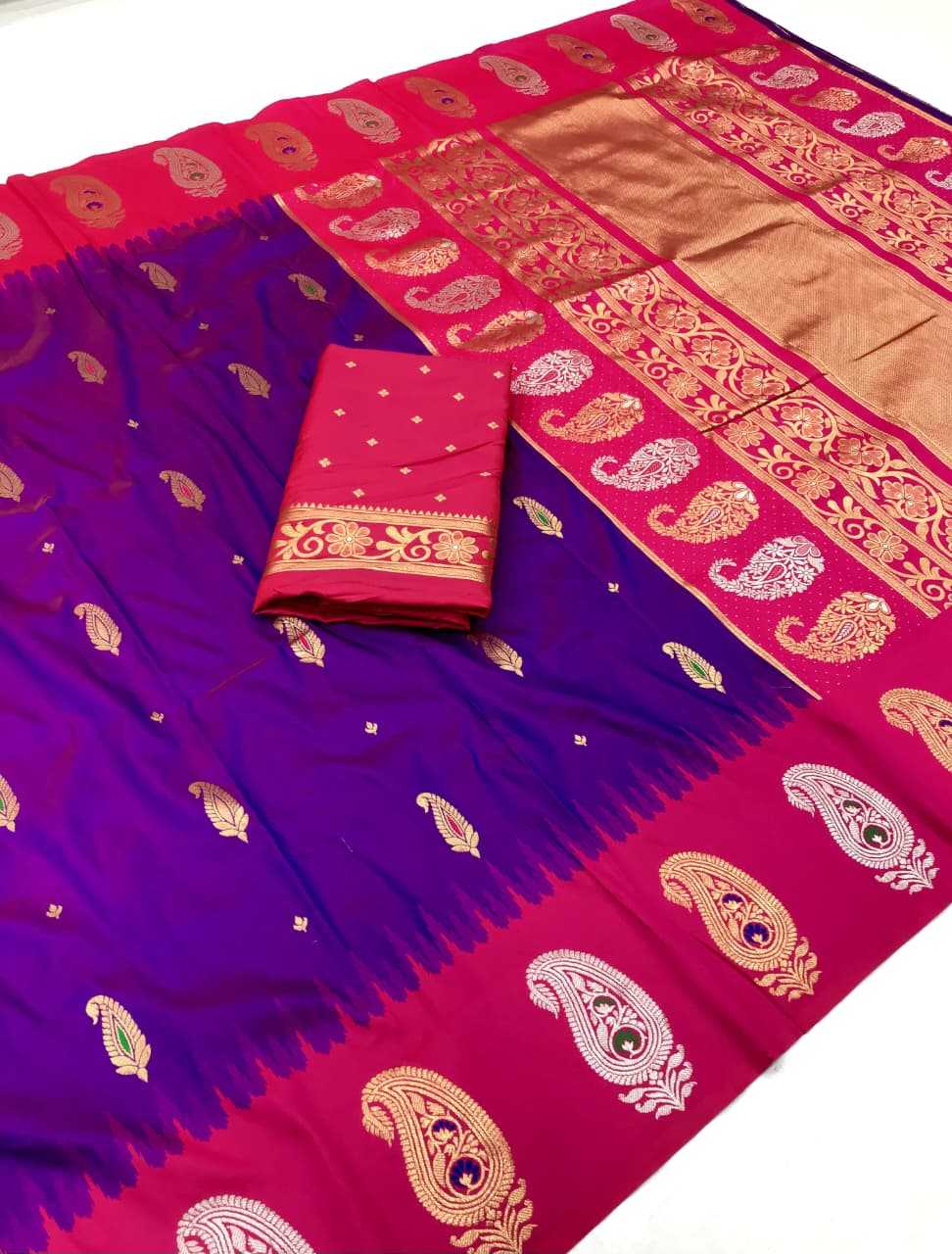 Banarasi Soft Silk Designer Saree