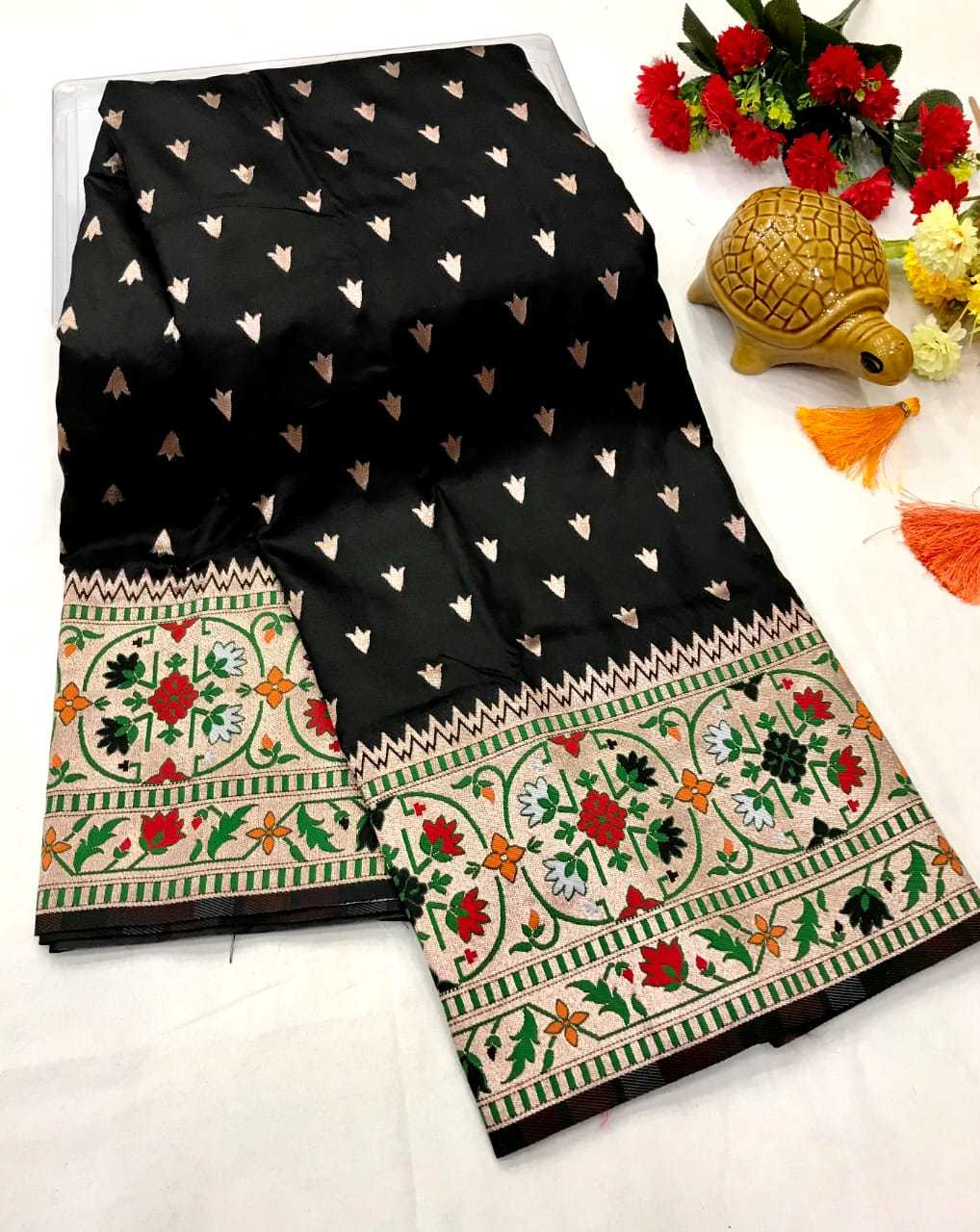 Adhya Paithani Silk Soft Saree