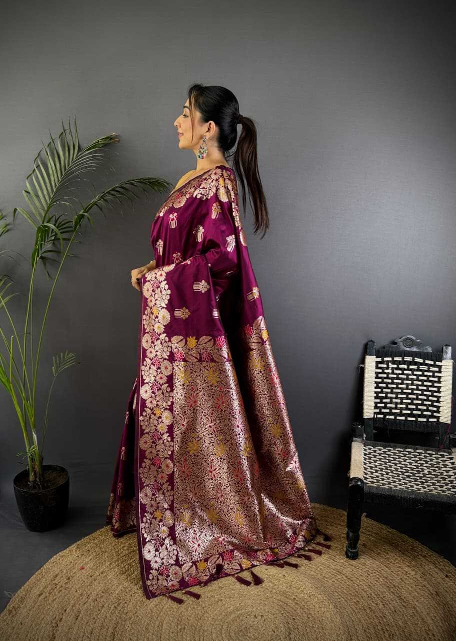 Chandni Banarasi Soft Silk Saree