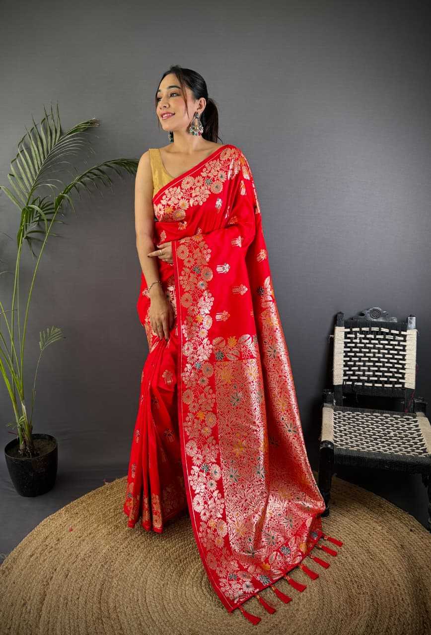 Chandni Banarasi Soft Silk Saree