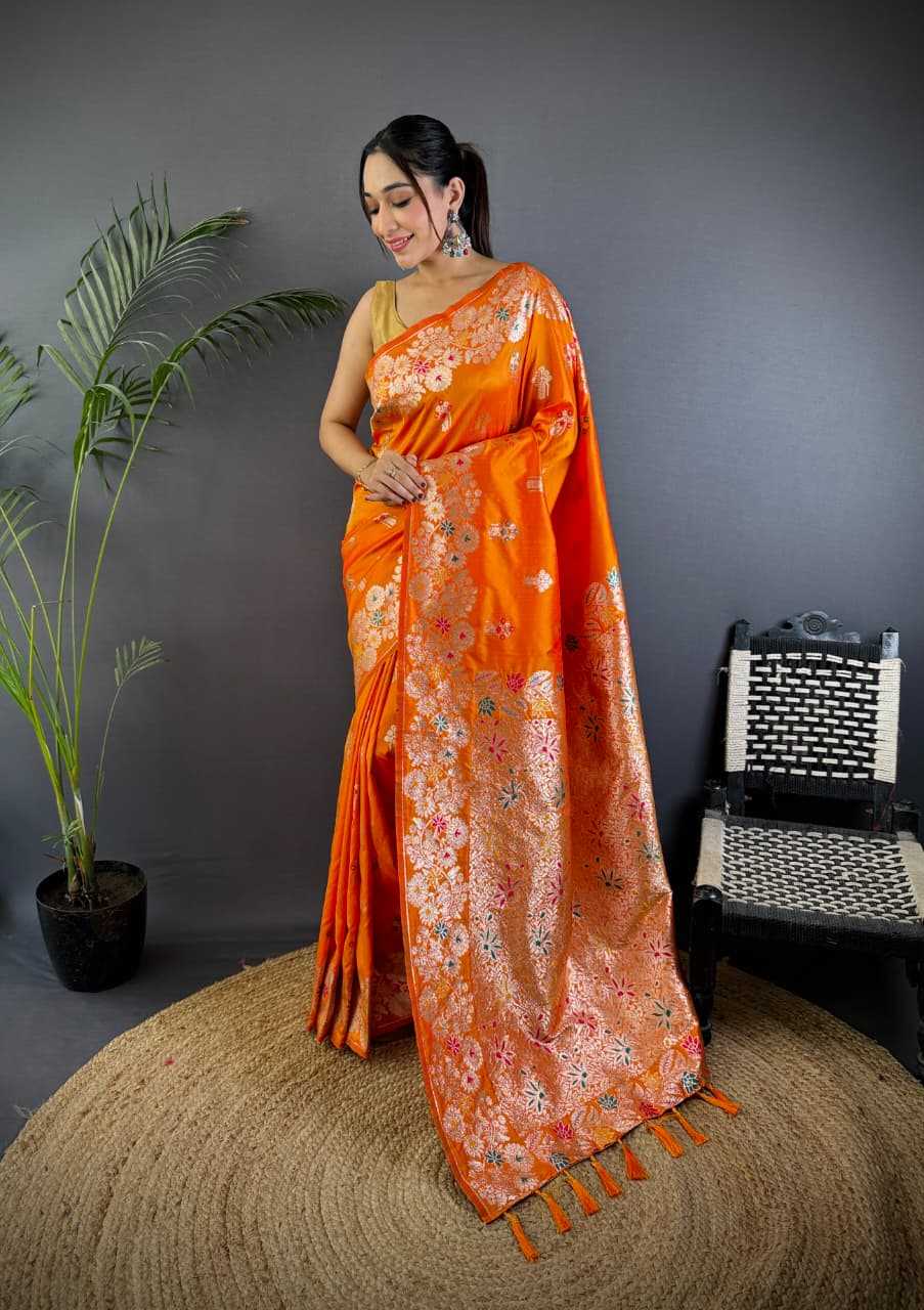 Chandni Banarasi Soft Silk Saree