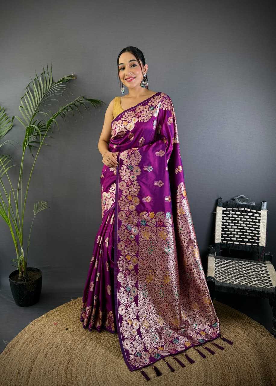 Chandni Banarasi Soft Silk Saree