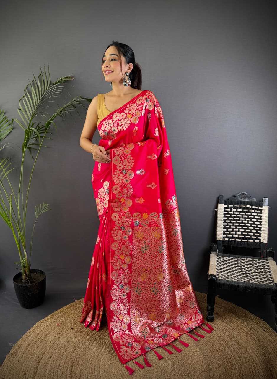 Chandni Banarasi Soft Silk Saree